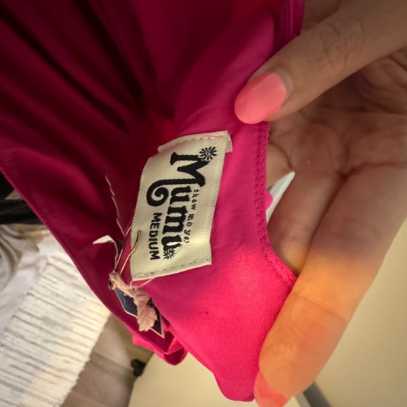 Show Me Your MuMu Pink Caitlin Ruffle Maxi Dress Bridesmaid Dress - Picture 3 of 5